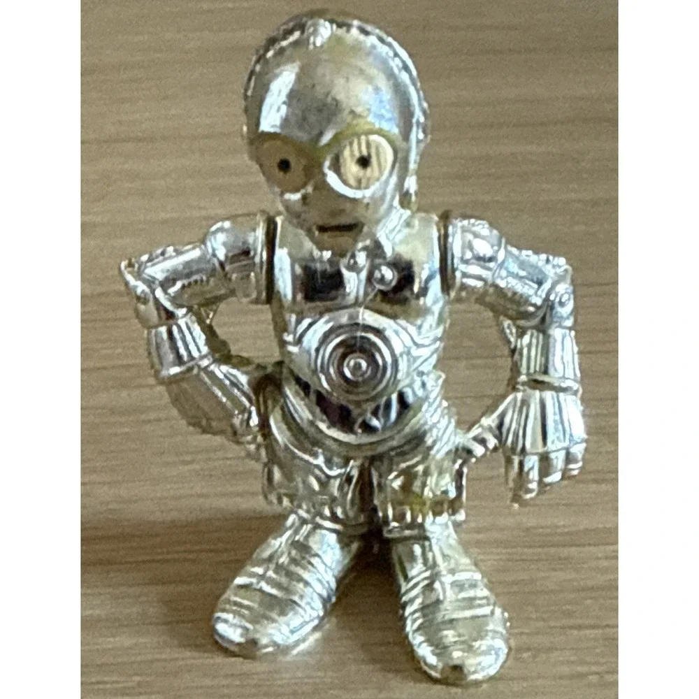 C-3PO Droid - Star Wars - Galactic Heroes - 2001 Mini Figure 2